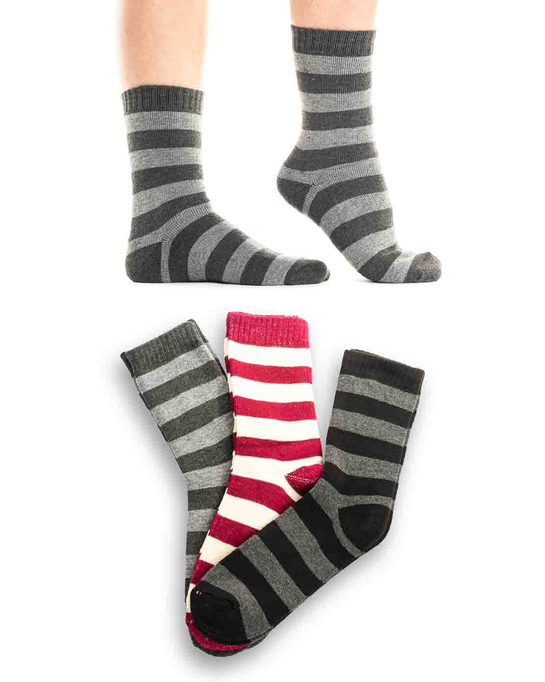 Termo ponožky STRIP - 3 páry