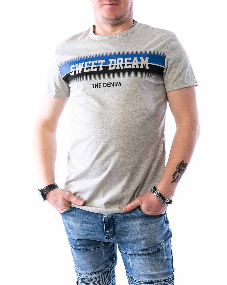 Pánske tričko SWEET DREAM - sivé